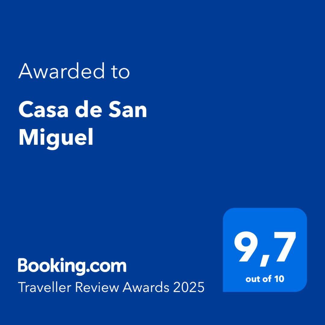 Casa De San Miguel Villa Вилануева де Ароса Екстериор снимка